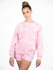 Tie Dye Drop Shoulder Sweatshirt