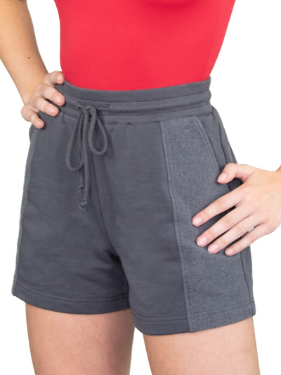 French Terry Side Contrast Shorts