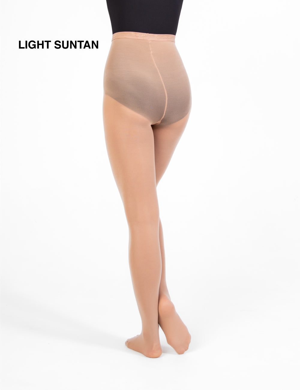 TotalSTRETCH Seamless Footed Tights