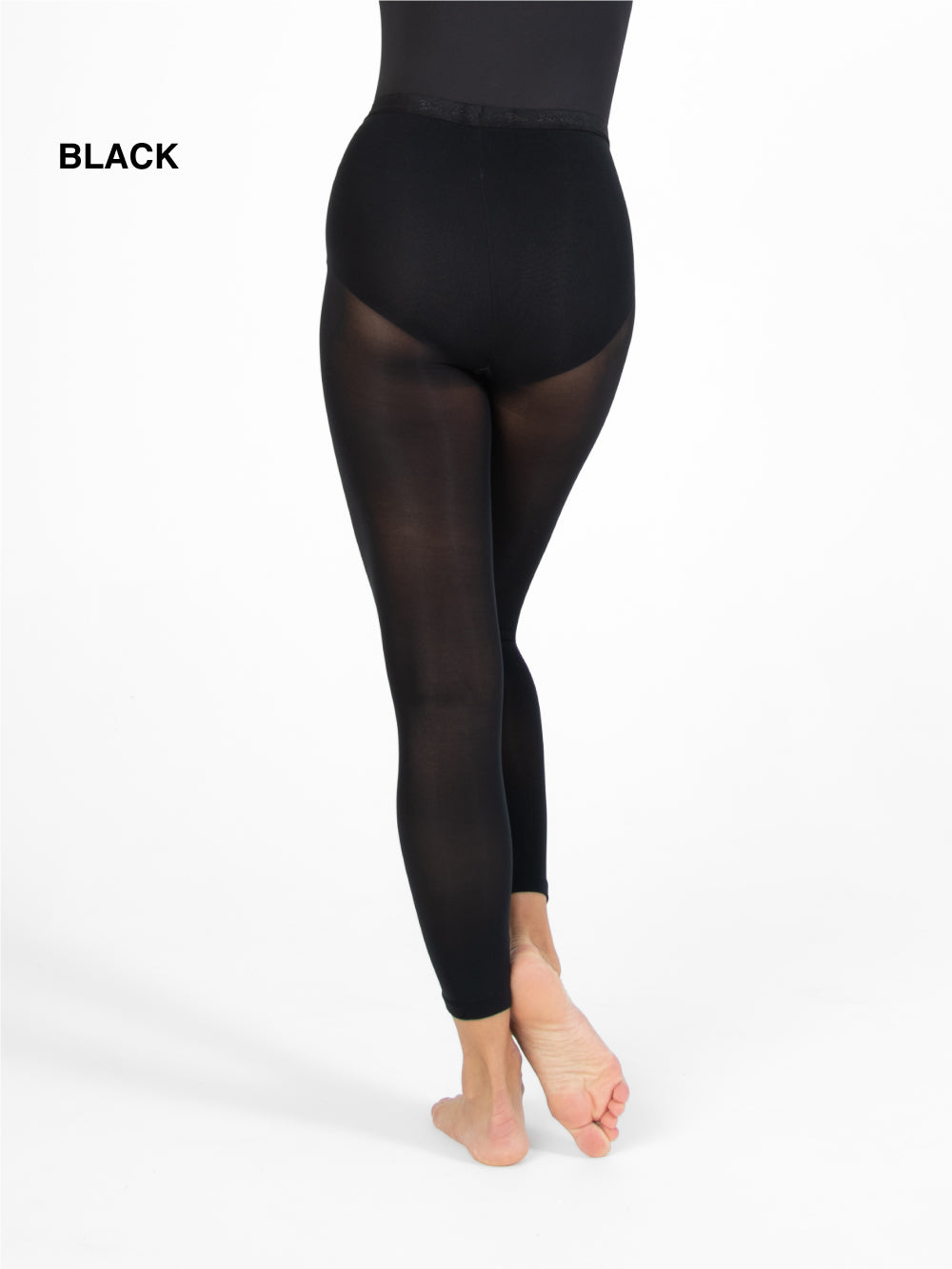 Miss Mikado Girls Footless Tights Sheer to Waist with Lycra and