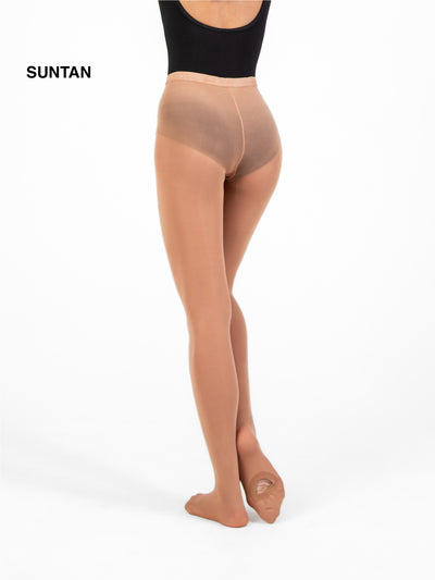 TotalSTRETCH Seamless Low Rise Convertible Tights - WOMENS