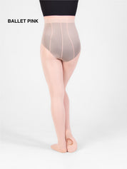 TotalSTRETCH Back Seam Regular Mesh Convertible Tights
