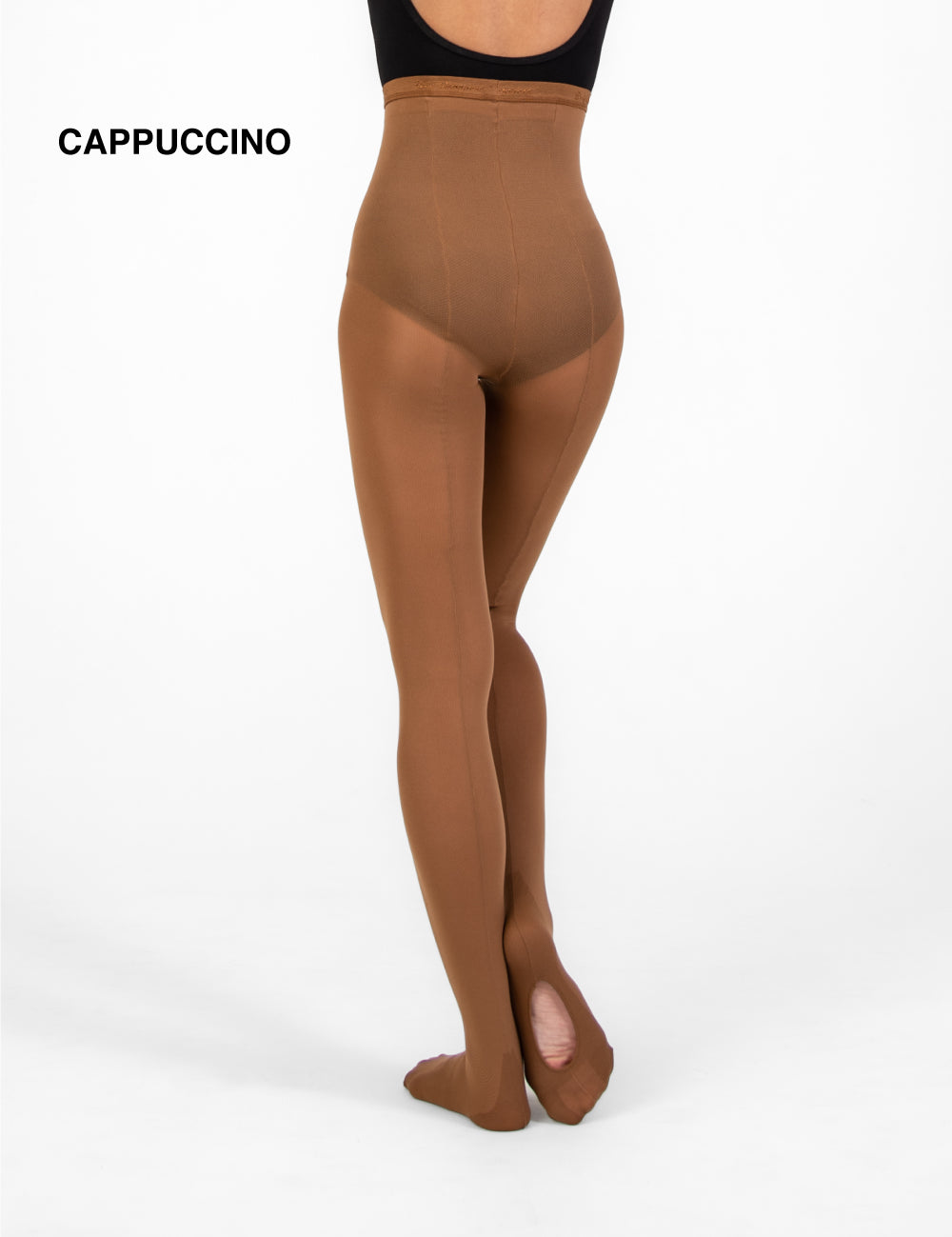 TotalSTRETCH Back Seam Regular Mesh Convertible Tights