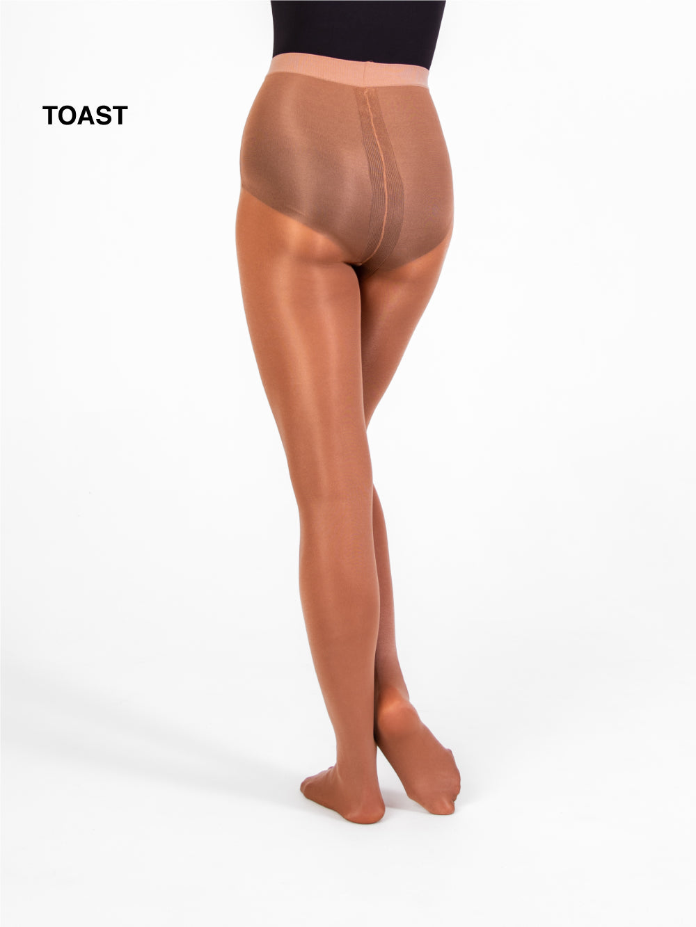 TotalSTRETCH Seamless Shimmer Footed Tights