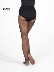 TotalSTRETCH Seamless Regular Fishnet Footed Tights
