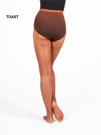 TotalSTRETCH Seamless Regular Fishnet Footed Tights