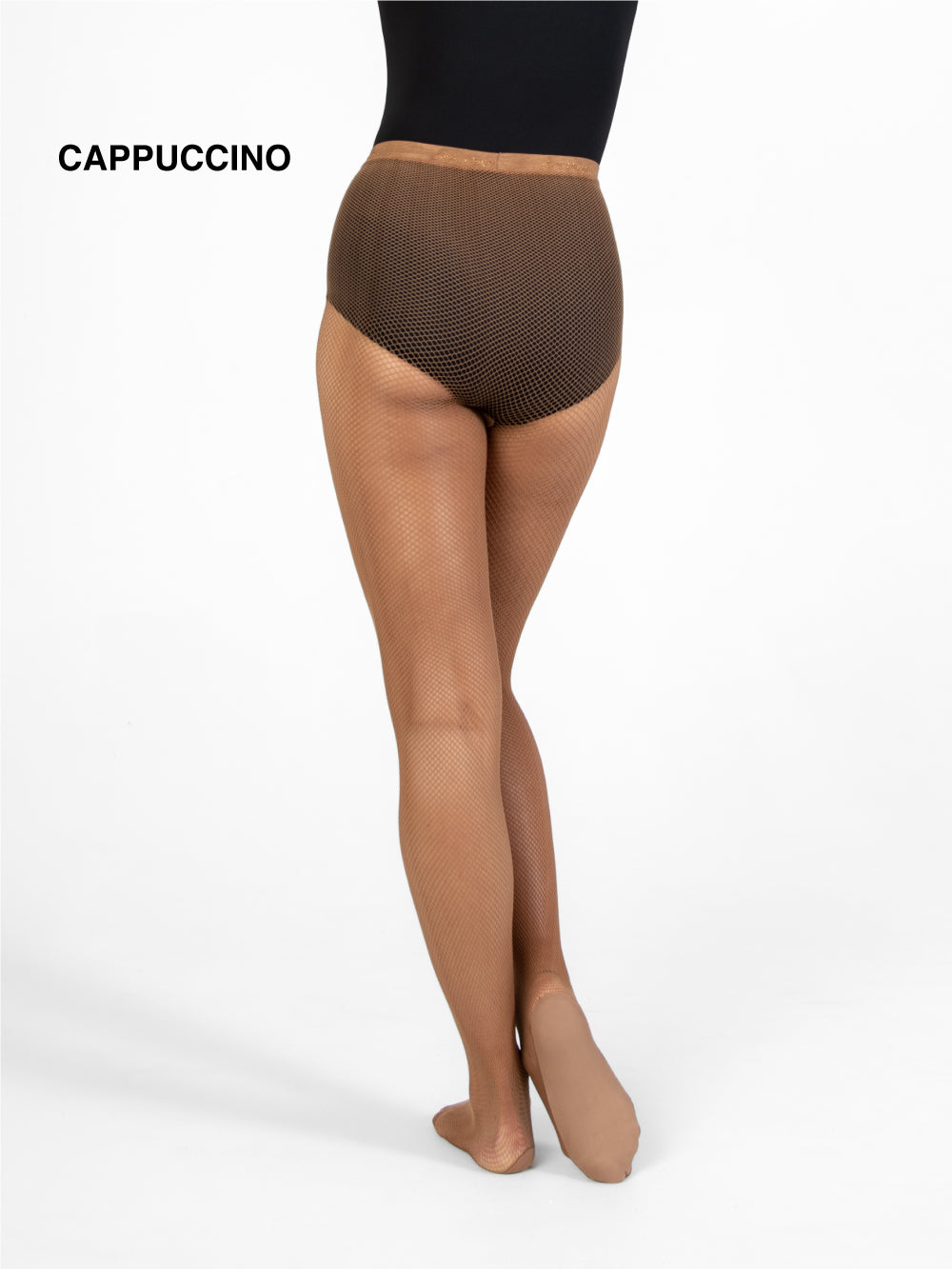 Breathable & Anti-Bacterial tan dance fishnet tights 