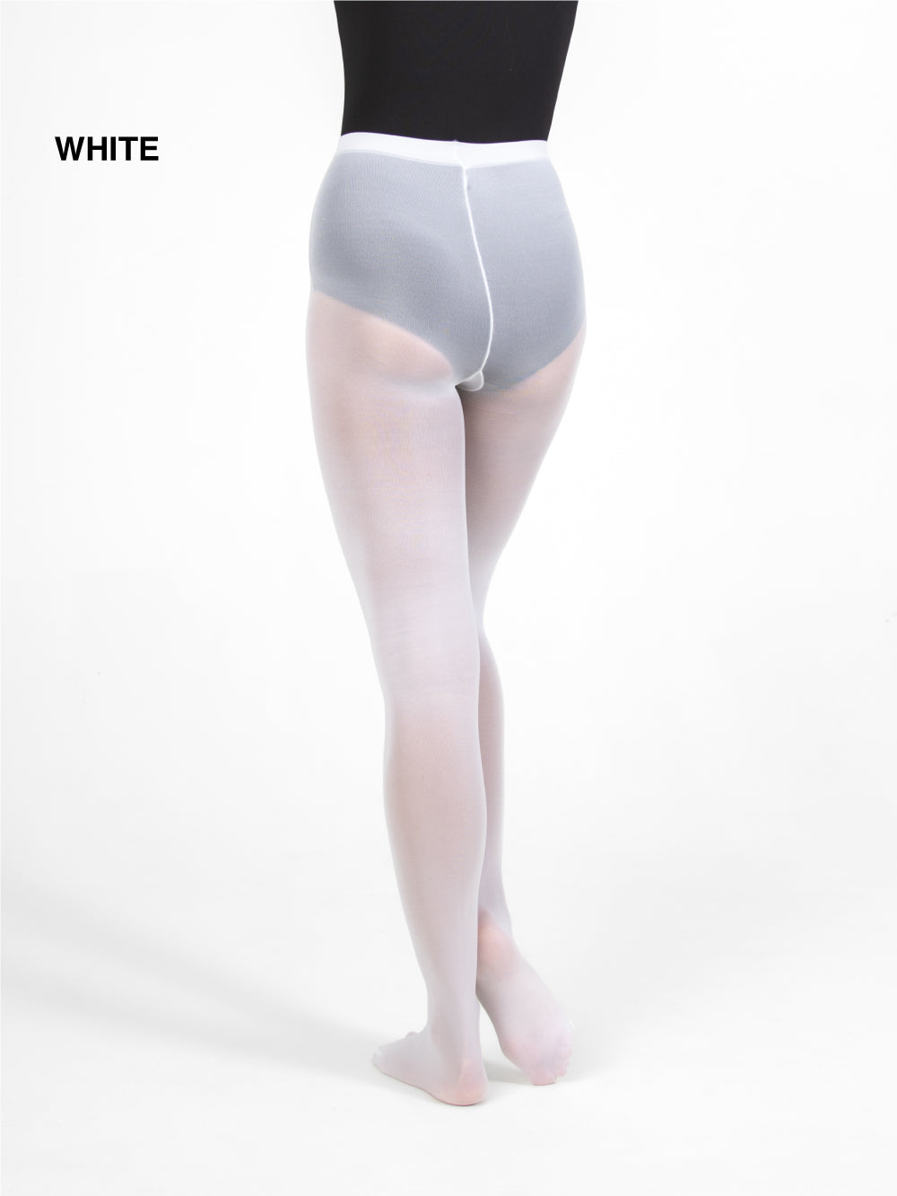 TotalSTRETCH Knit Waist Footed Tights