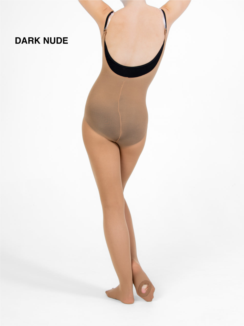 Aurora Tights Brown Skin Tone Tights TAN Brown DANCE TIGHTS Footed