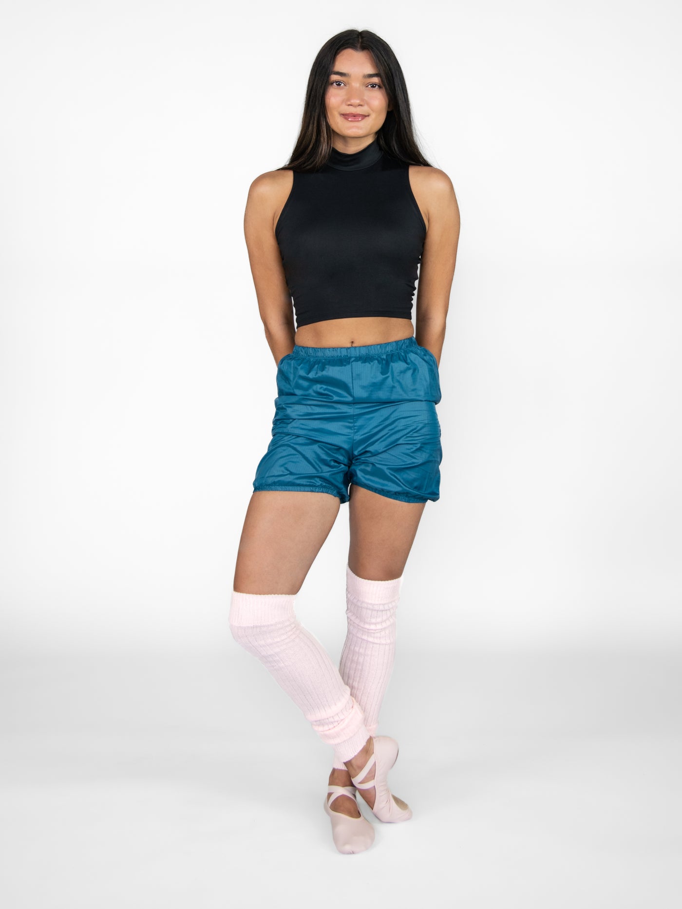 Daydance Teen Girls Petite Women Ripstop Dance Pants/Shorts for