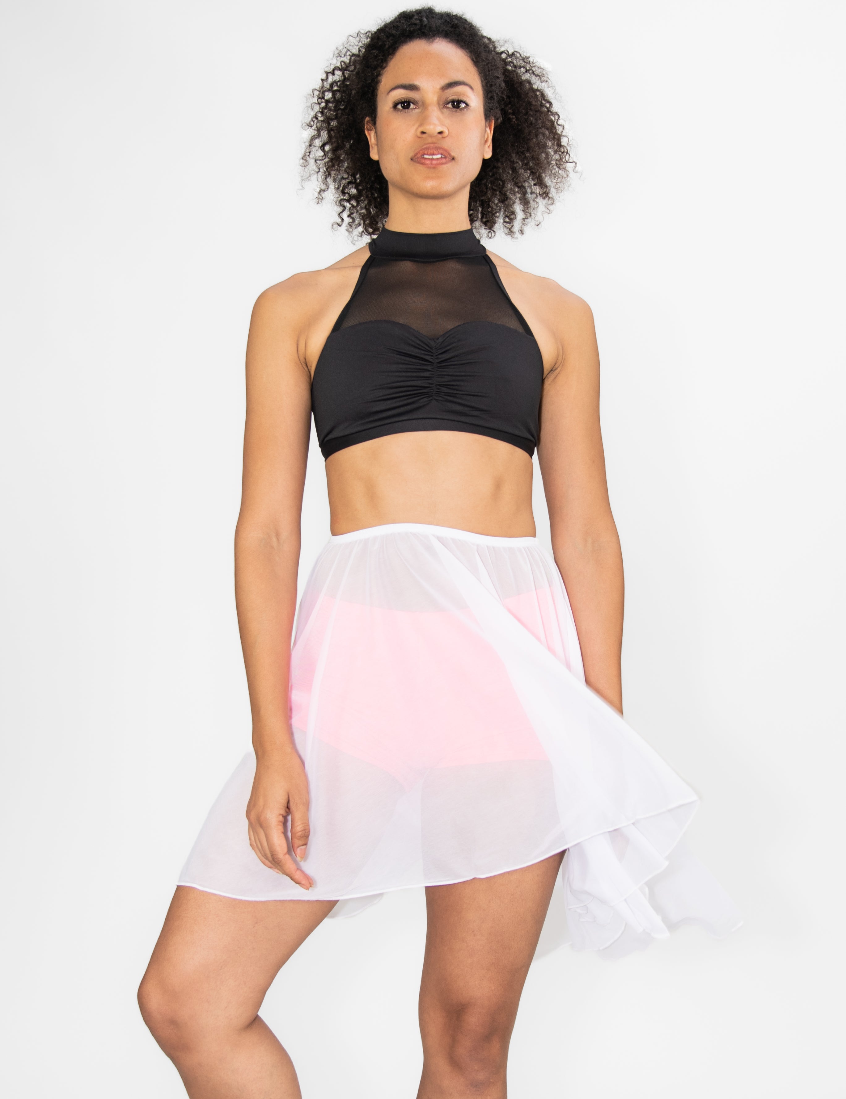 Hi-Low Pull-On Skirt - WOMENS
