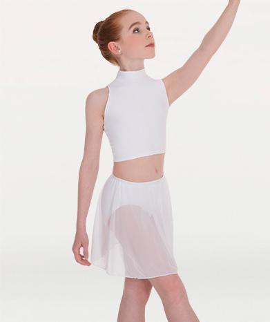 Chiffon Pull-On Ballet Skirt - GIRLS