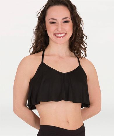 Racerback Flutter Dance Bra - GIRLS