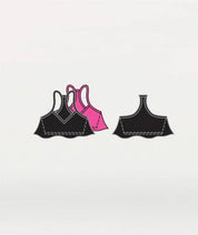 Racerback Flutter Dance Bra - WOMENS