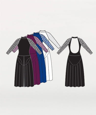 MicroTECH™ Long Sleeve Dance Dress - WOMENS