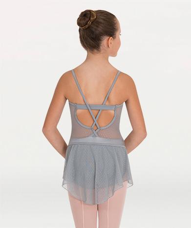 Mesh sheer elastic band ballet skirt for Tiler Peck Designs, a girls and womens dancewear collection for Body Wrappers by Tiler Peck, Principle Dancer of New York City Ballet NYCB who can also be seen as Sienna Milken in the Netflix series Pretty Little Things.